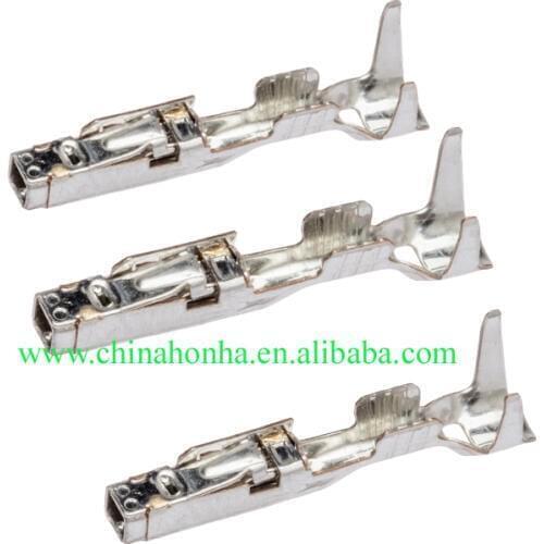 000979035E 000979034E terminal pin automotive connector plug for repair wire AUX switch 25pcs male and 25pcs female