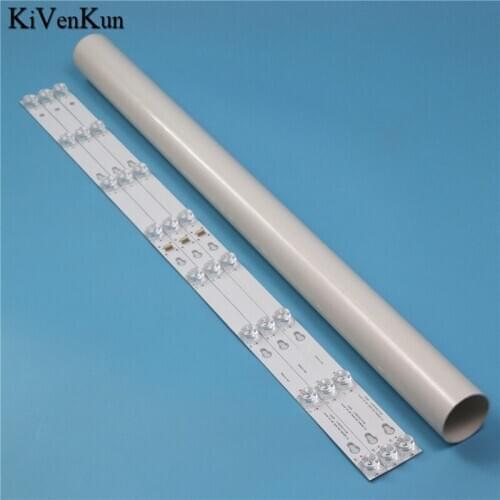 3PCS 690mm 8LED Bulbs TVs LED Backlight Strips 4C-LB4008-HR01J TV LED Bars YHA-4C-LB4008-YH07J Bands Rulers Array Tapes