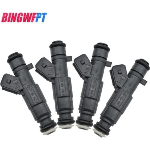 4pcs/lot Fuel Injector Nozzle For CITROEN C2 C3 C4 XSARA BERLINGO For Peugeot 206 Value OEM 0280156321 9052856