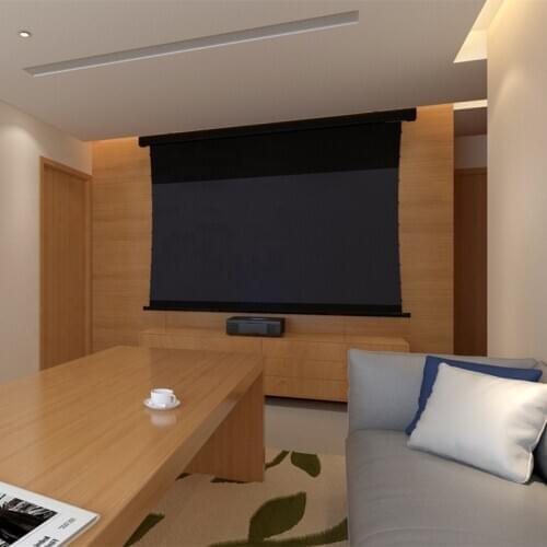 8K 4K Ultra Short Throw ALR Motorized Tab Tension projection screen for UST laser projector Optoma P1 WEMAX VAVA 4K home theater