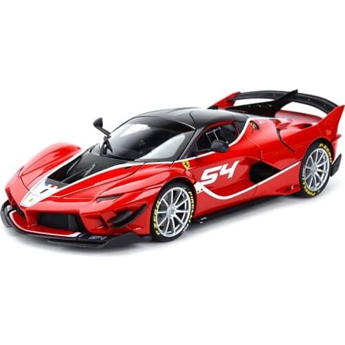 Bburago 1:18 FXX K EVO Refined Version Sports Car Static Simulation Die Cast Vehicles Collectible Model Car Toys