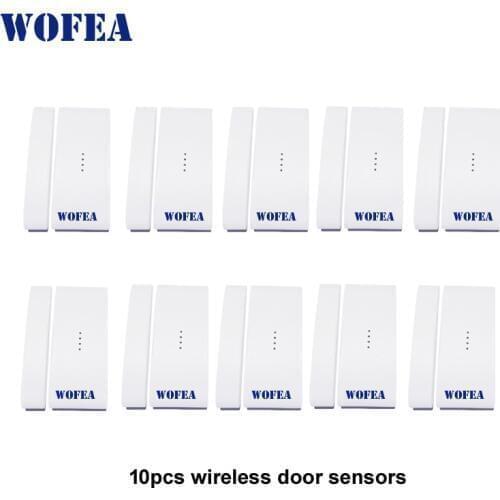 Free shipping CE Wireless window and door sensor 1527 battery not included 10pcs/lot