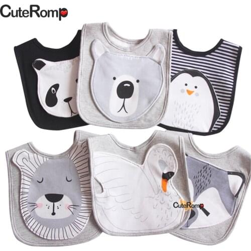 Large Cotton Baby Bibs Waterproof Boy Girl Scarf Muslin Burp Cloth Bandana Bibs For 6M-3Y Newborn Infant Bib Toddler Accessorie