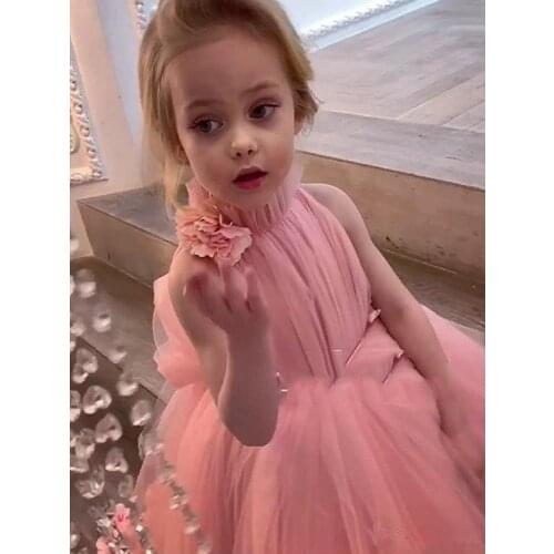 New Kids Dresses For Girls Christmas Costume Children Princess Dress Girls Birthday Party Dress 0-14 Year