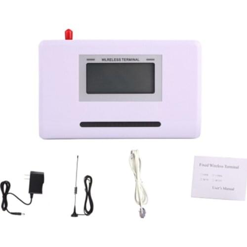 FWT Fixed Wireless Terminal GSM SIM Phone Caller 1900/1800/900/850MHZ 110V-US PLUG