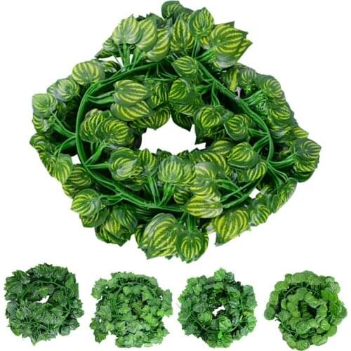 36 Pcs Artificial Plants Of Vine False Flowers Ivy For Party Wall Decor-ABUX