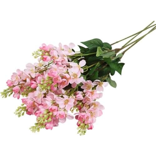 Simulation flower hyacinth high-grade silk flower spring violet living room party decoration decoration festival A11316