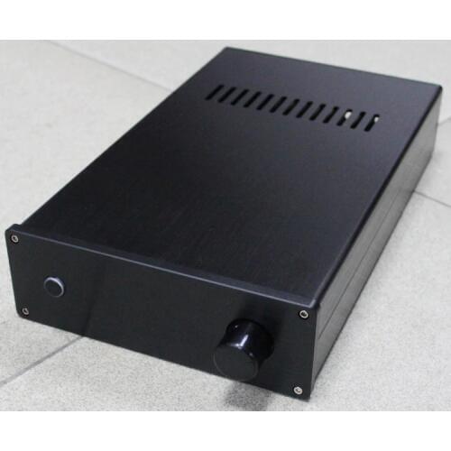 KYYSLB 315*190*65mm Amplifier Chassis WA2 Box DIY All Aluminum Amplifier Case Enclosure Headphone Amp Amplifier Housing Shell