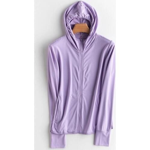 Summer Women Blouse Tops UV Sun Protection Clothing Couple Cool Ice Silk Sunscreen Jackets Holiday Beach Outdoor Fishing Coat