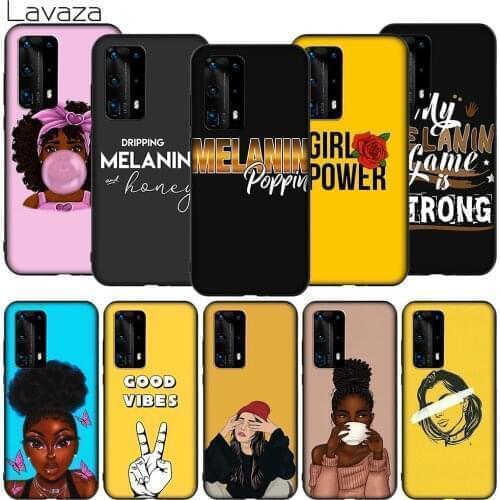 Lavaza K1 2bunz Melanin Poppin Soft Case for Honor Note 6A 7A 7C 7X 8 8A 8C 8X 9 9X 10 20S 30 9A 10X Y6P Lite Pro