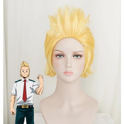 My Hero Academia Cosplay Wigs Mirio Toogata Cosplay Wigs Heat Resistant Synthetic Hair Halloween Christmas Boku no Hero Academia