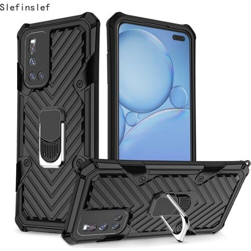 Heavy Duty Protection Case For VIVO V19 India Y3 Y12 Y15 Y17 Y11 Phone Case Armor Shockproof Ring Holder Hard For VIVO V19 Cover