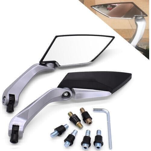 Universial Side Mirrors Motorcycle Handlebar Rear View Back Mirror For BMW s1000r F650GS F700GS f 650 700 gs f650 f700gs f850gs