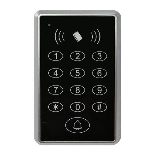 1000 user EM ID Card Standalone access control K6S built -in relay controller, Support card/ card + PIN/card or PIN/ PIN