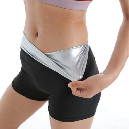 2021 Violent Sweat High Waist 3-Point Sauna Pants Hip-lifting Sports Running 5-point Fitness Pants Tight Waist Waist Sweat Pants