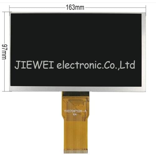 7'' inch YH070IF50H-A LCD Display Matrix TABLET YH070IF50H-A 163*97mm TFT LCD Display Screen Panel