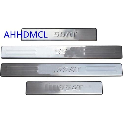 Car Welcome Pedal Threshold Strip Door Sill Strip For Passat 2011 2012 2013 2014 2015 2016 2017 2018 2019 2020