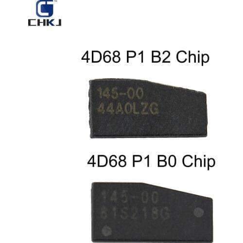 CHKJ 5Pcs/Lot For Toyota Camry Corolla Carbon 4D68 Transponder Chip For Lexus IS25 RX330 Auto Key P1 B0 2 Blank Chip Accessories