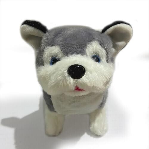 Infant male children play street child electronic male cold fluffy doll electric digital type electric toys dog toy Hasbro value feedback Electronic most men Cold