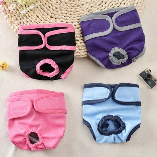 Dog Physiological Pants Puppy Female Dog Shorts Pant Waterproof Pet Underwear For Small Meidium Girl Dogs Diaper Sanitary 25S1