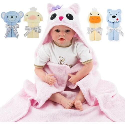 Multifunction Baby Swaddle Bath Towel Animal Cartoon Soft Cotton Blankets Childrens Bathrobe Infant Toddler Receiving Blacket