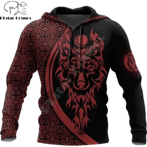 Brand Fashion Hoodies Tattoo Wolf 3D All Over Printed Mens Hooded Sweatshirt Unisex Zip Pullover Casual Jacket Tracksuit DW0208