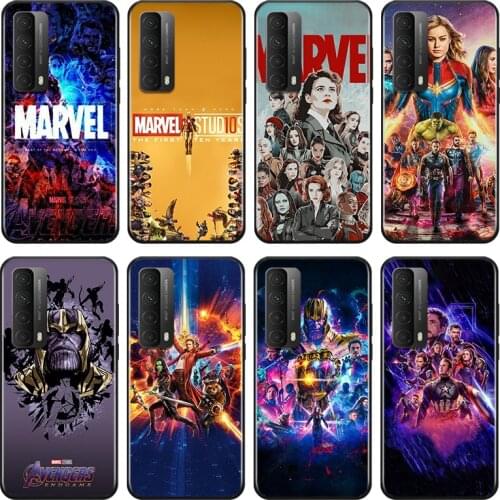Marvel Avengers Assemble For Huawei Y9A Y9S Y9 Y8P Y8S Y7A Y7P Y7 Y6 Y6P Y6S Y5P Y5 Prime Pro 2019 2020 Soft Phone Case