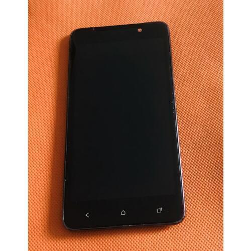 Used Original LCD Display +Digitizer Touch Screen+ Frame for Mlais MX58 Pro MT6589 Quad Core Free shipping
