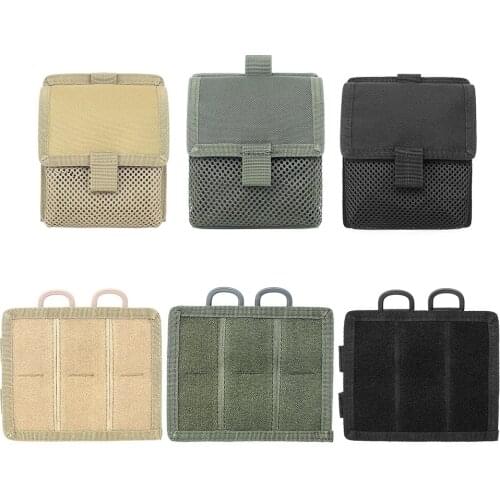 Utility Tactical Molle Magazine Pouch EDC Tool Waist Pack Hook Loop Military Radio Walkie Talkie Holder Hunting Accessaries Bag