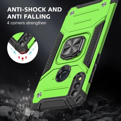 Drop resistance Rugged Case For Asus Zenfone Max Pro M2 ZB631KL Armor Fall resistant impact Shock proof Car Magnetic Cover