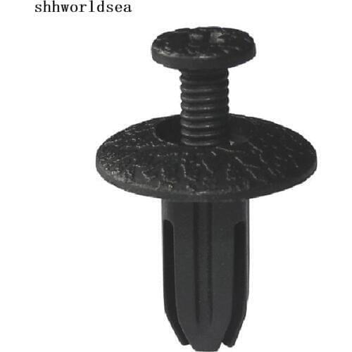Shhworldsea auto plastic clips and fasteners for Honda .Prelude 1997-on tailgate lining retainer fits into 7mm square hole