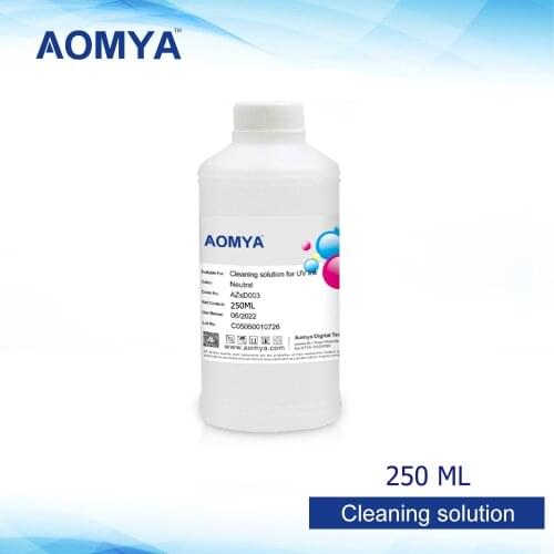 Specialized Cleaning solution/Cleaning fluid for Cleaning UV ink/ UV LED ink/ UV mercury ink 250ml