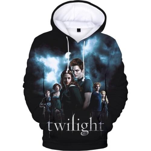 2020 New The Twilight Saga 3D Print Hoodie Sweatshirts Men Women Fashion Autumn Winter Pullover Harajuku Streetwear Hoodies