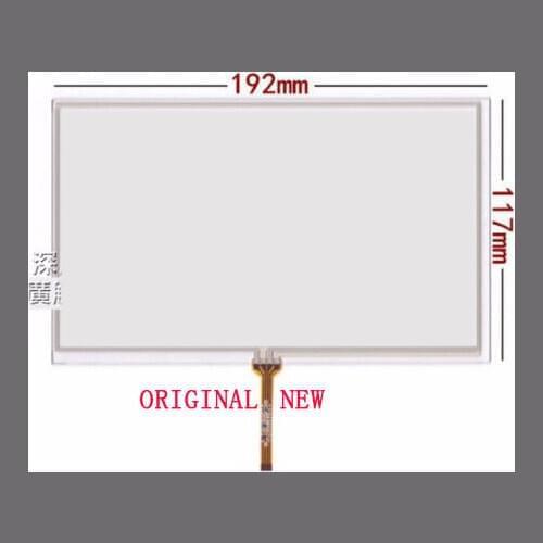 192*117 8''inch touch screen external screen AT080TN64 HSD080IDW1-C01 car DVD navigation screen handwriting