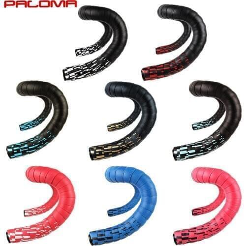 High quality Road Bike Bicycle Handlebar Tape EVA PU Soft Bar Tape Damping Anti-Vibration Wrap With 2 Bar Plug