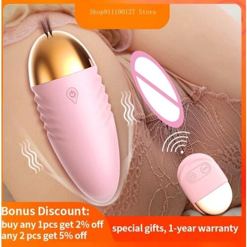 10 Mode Wireless Remote Control Vibrators Vibrating Egg Female Clitoral Stimulator Vaginal G-spot Massager Sex Toys Bullet Dildo