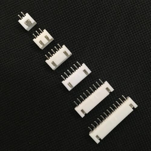 100pcs XH 2.5 2.54mm 2P 3P 4P 5P 6P Male Connector Pitch Terminal / Housing / Pin Header Connector JST
