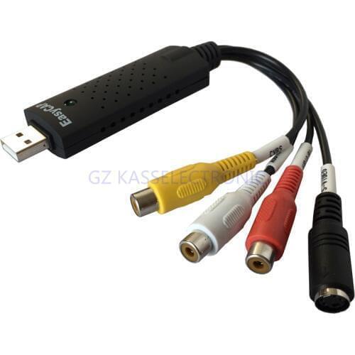 2017 new vhs - easycap convert any analog video to MP3 for Windows7 Free shipping