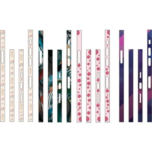 4PCS Sticker Matte Phone Side Film For Iphone 12 Frame Protective PVC Film For Iphone 12 Pro