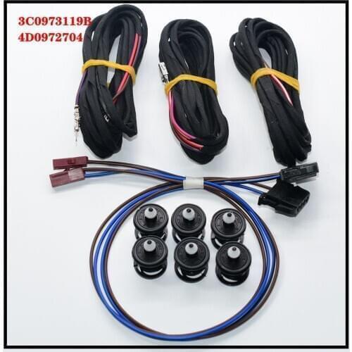 Car horn wiring harness For Tiguan Bora CC Polo Golf MK 6 MK7 maiteng 5KD 035 411 A 4D0 972 704 3C0 973 119 B 5KD035454