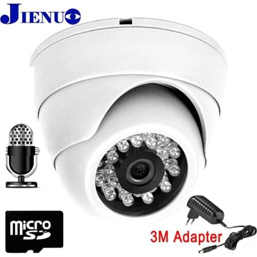720P 960P 1080P WIFI IP Camera Security indoor Video Surveillance wirless Dome CCTV Nightvision Home Camera SD Card Onvif JIENU