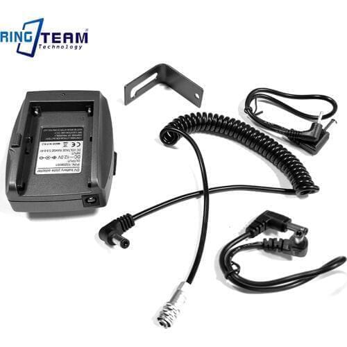 DC 12V NP-F Battery Power Supply System Mount Adapter Plate Holder for BMCC BMPCC 4K BMPCC4K Blackmagic Pocket Cinema Cameras 4K