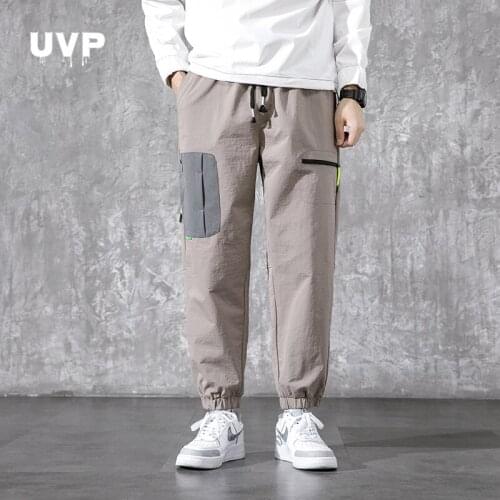 Multi-Pocket Cargo Pants Jogger Men Elastic Cotton Tracksuit Bottoms Man Cargo Trouser Sweatpants Male Fitness Clothing