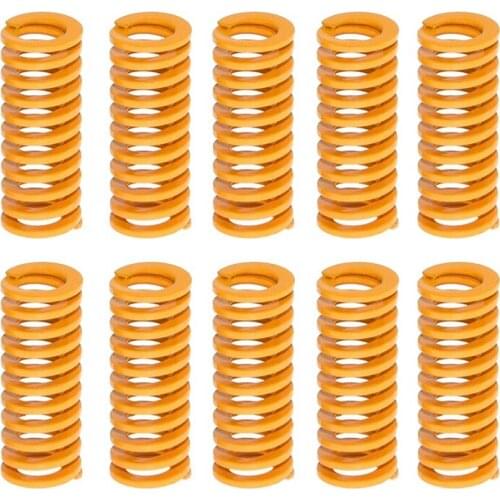 3D Printer Parts Spring Heated Bed 10X25MM Hot Plate Accessories Reprap Imported for Ender 3 CR10 MK2B MK2A