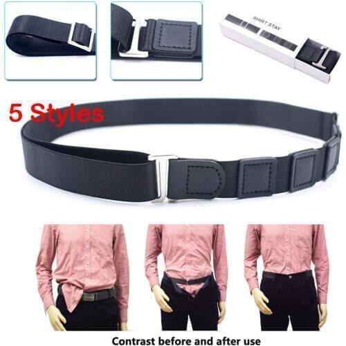 Men Near Shirt-Stay Best Shirt Stays Black Tuck It Belt Shirt Tucked With Leather Plus Size Belts
