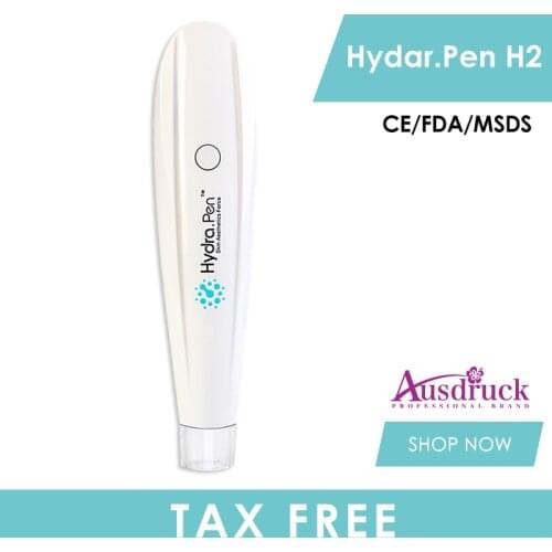 Hydra pen H2 cordless serum derma pen microneedling derampen HydraPen with Automatic paint serums derma stamp