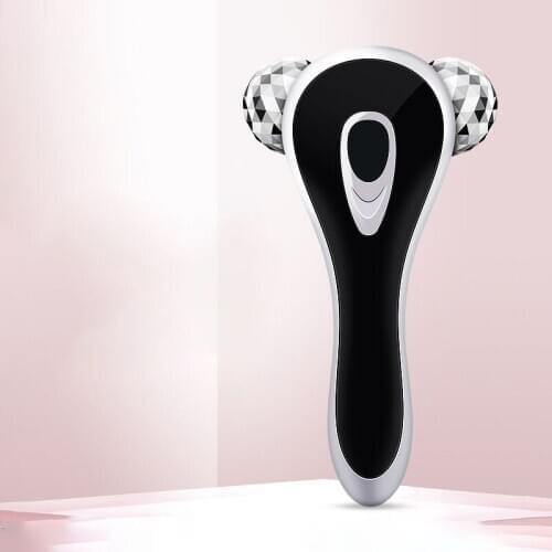 3D Face Massage Roller MicroCurrent Facial Massager Face Lifting Slimming Wrinkle Remover Tool Full Body Shape Beauty Instrument