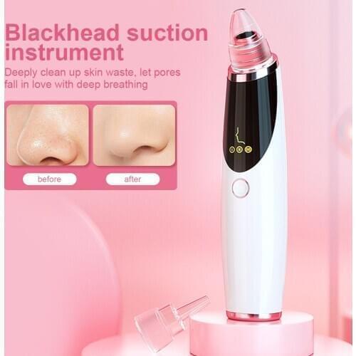 Blackhead Remover Vacuum Cleaner T Zone Pore Acne Pimple Removal Nose Cleansing Face Acne Black Head Clean Point Tool