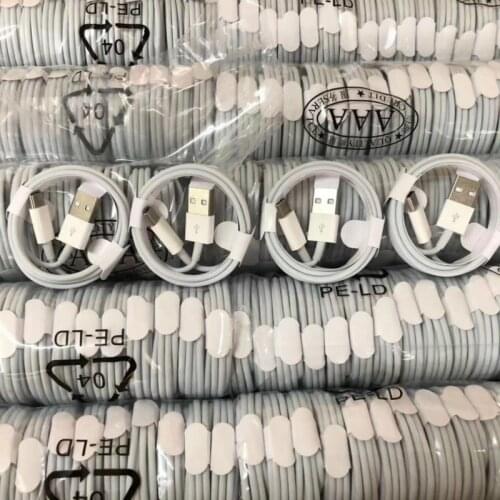 20PCS/lot AAA Quality USB C USB Phone Cable Android Charger Cable Charging Wire Cord for Samsung Galaxy for Huawei for iphone