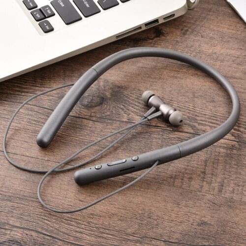 Magnetic Wireless Bluetooth Wearable In-ear Earphone Stereo Sport Headphone